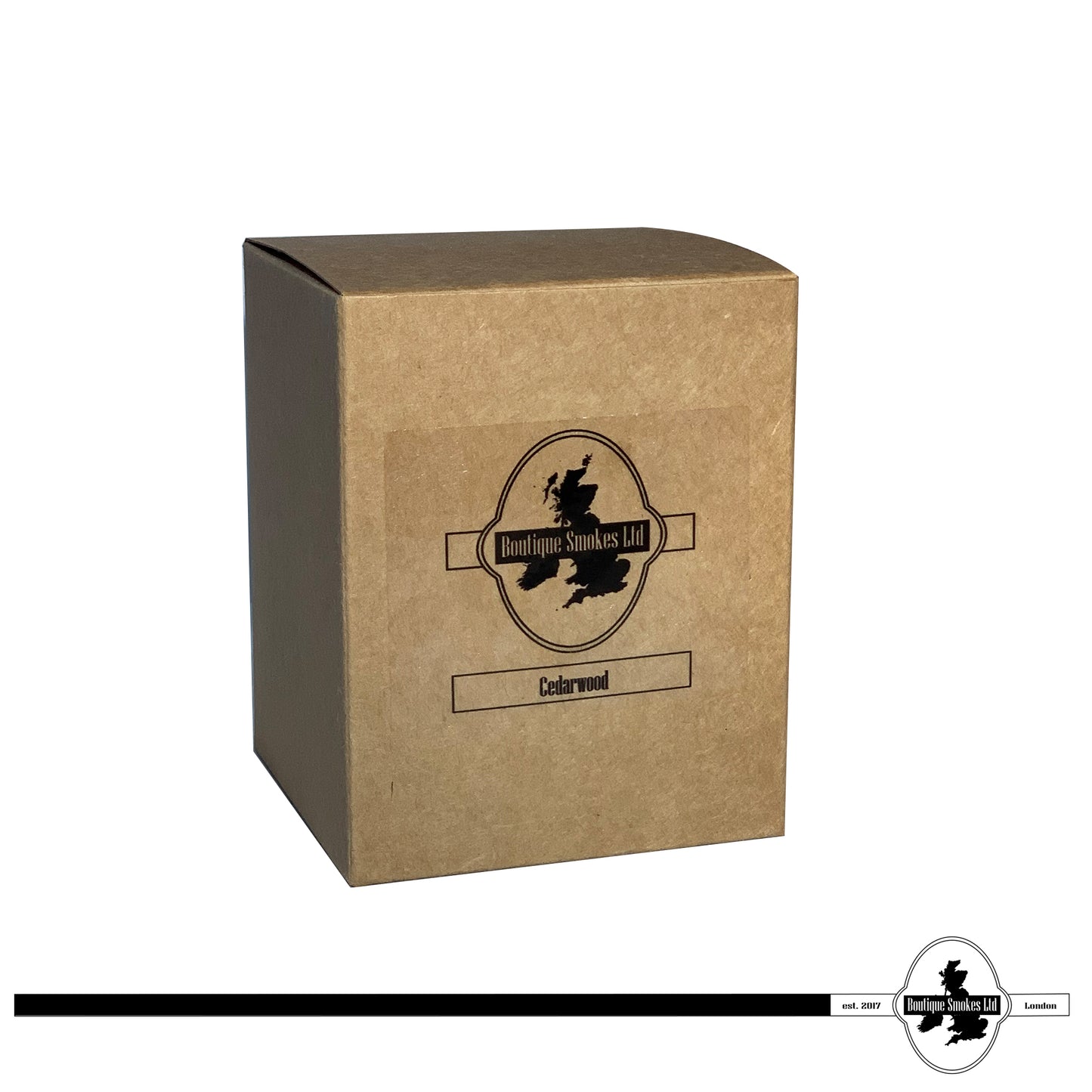 Cedarwood Smoking Candle by Half-Cut Candles