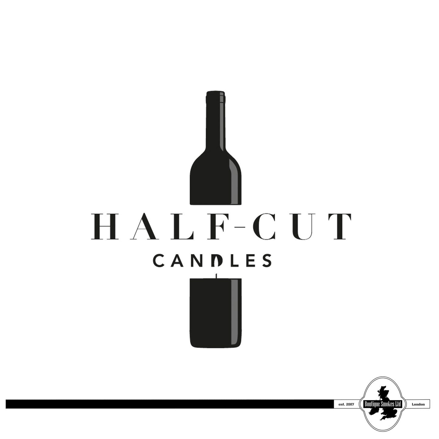 Mocha Smoking Candle by Half-Cut Candles