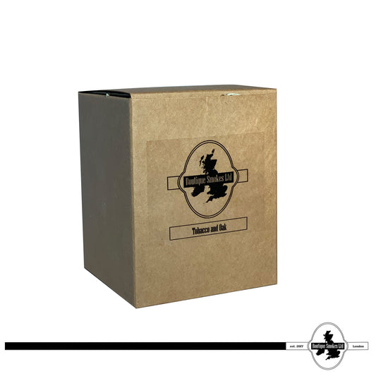 Tobacco & Oak Smoking Candle by Half-Cut Candles