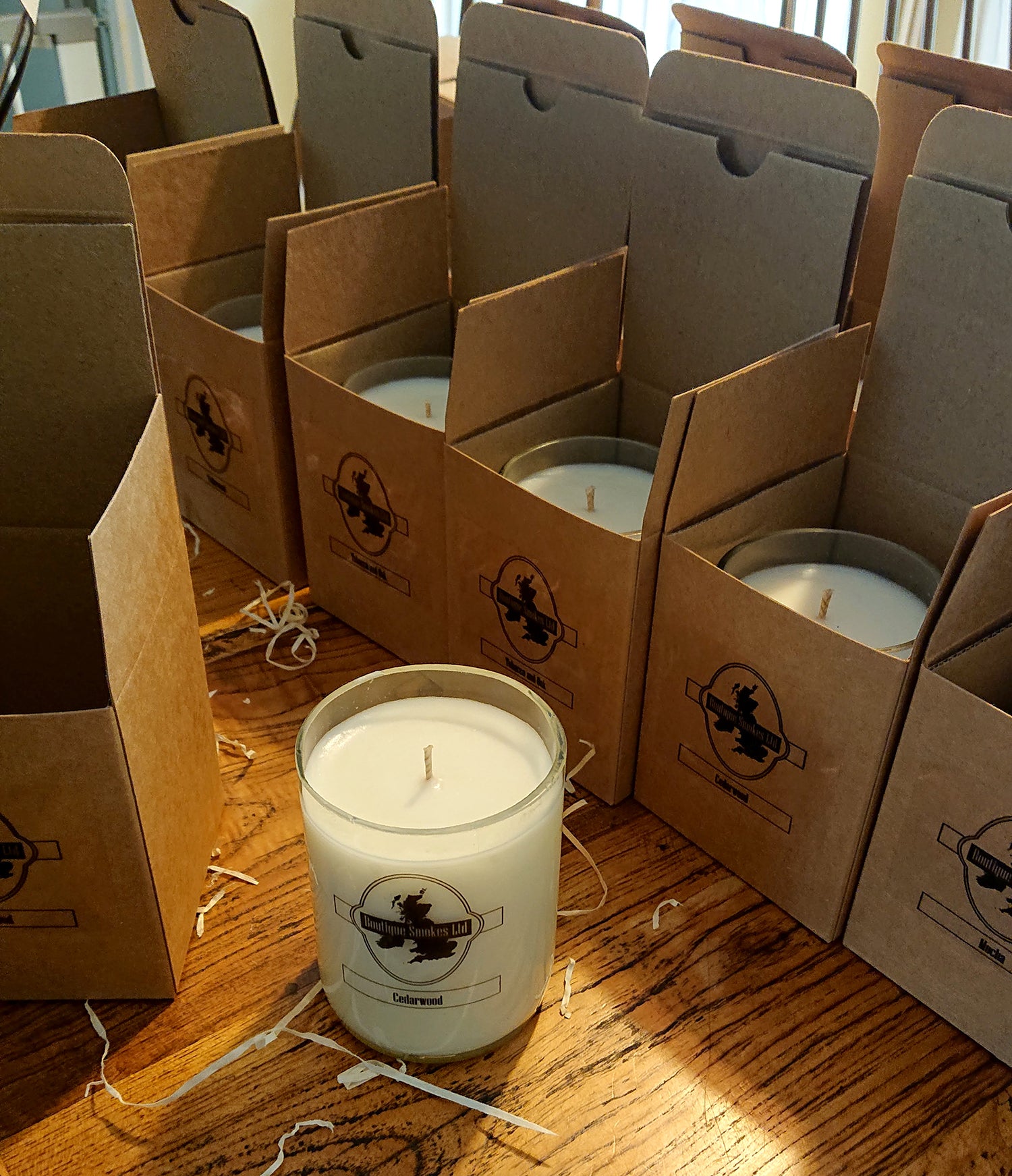 HalfCut Cigar Smoking Candles Boutique Smokes