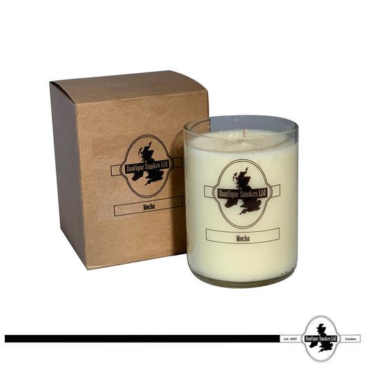 Mocha Smoking Candle by Half-Cut Candles